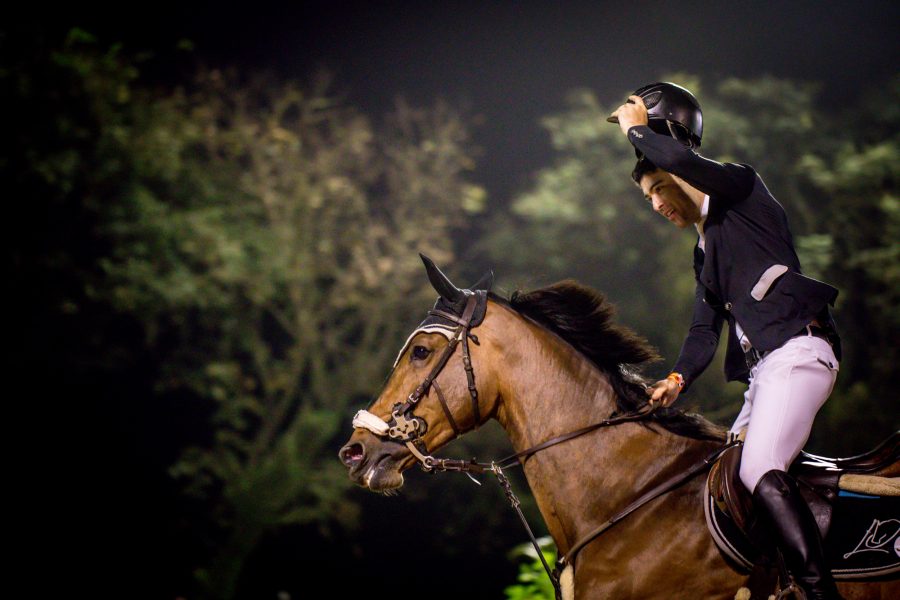 Lucio Osório, líder do ranking senior top força da nova geração do hipismo (Luis Ruas)