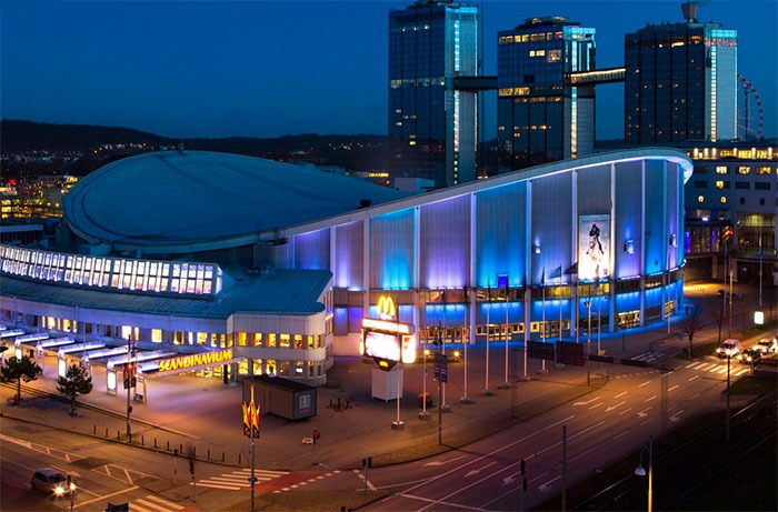 Arena Scandinavium em Gotemburgo