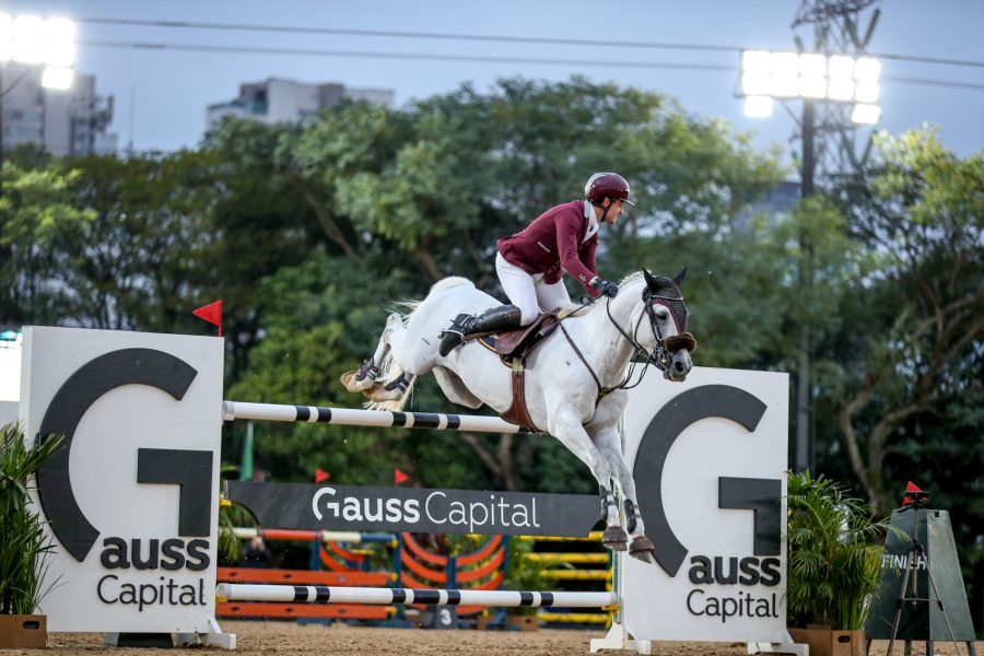 Guilherme Foroni com Cornet Prince JMen, dupla recém formada, fatura GP5* no SHP Open 2023