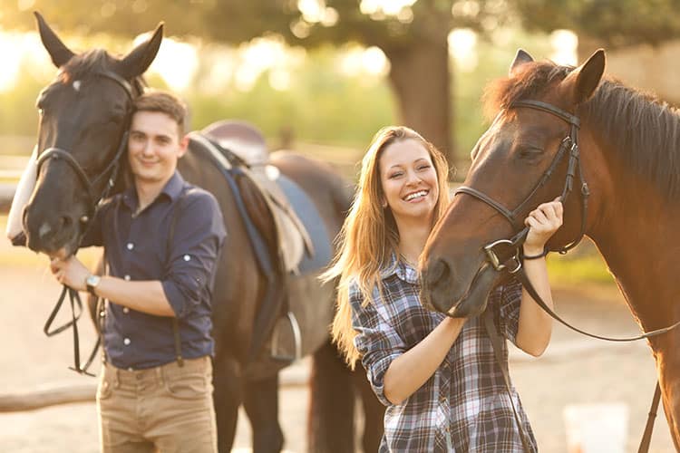 Estudo: Cavalos agem de maneira diferente com cavaleiros/tratadores masculinos e femininos