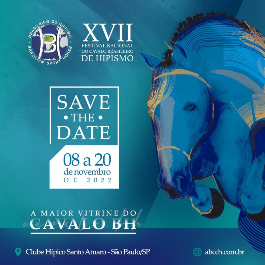 XVII Festival Nacional do Cavalo BH de 08 a 20 de novembro
