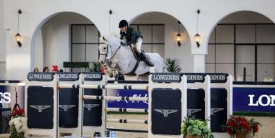 Luciana Diniz com Vertigo du Desert: campeã do GP Longines