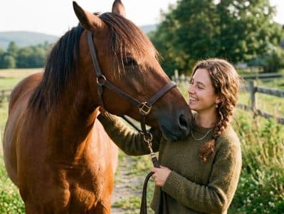 Cavalos podem sentir o cheiro do medo dos humanos, segundo um novo estudo