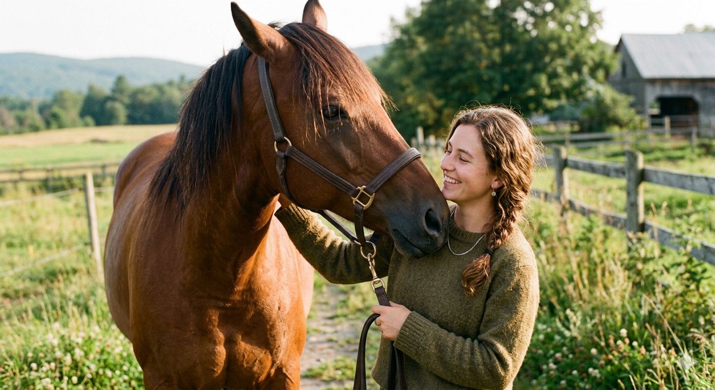 Cavalos podem sentir o cheiro do medo dos humanos, segundo um novo estudo