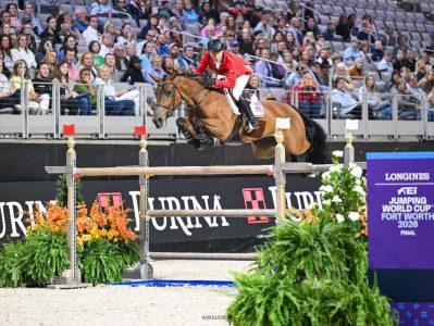 Kent Farrington, dos EUA, assume a liderança