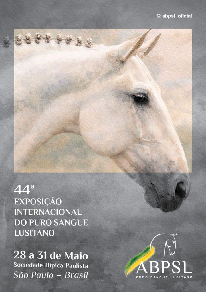 Logo-44a-Expo-Internacional-Puro-Sangue-Lusitano-722x1024 Primeiro cavalo montado do Ocidente, o Puro Sangue Lusitano promove em São Paulo seu maior evento nas Américas