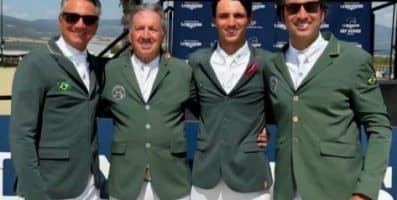 Família Azevedo garante o 4º lugar para o Brasil na Copa das Nações na Grécia