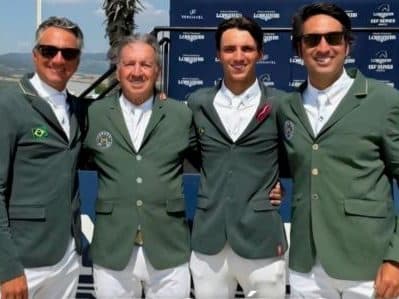 Família Azevedo garante o 4º lugar para o Brasil na Copa das Nações na Grécia
