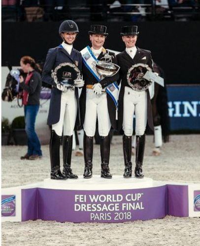 Premiação finais da FEI Taça do Mundo de Dressage 2018