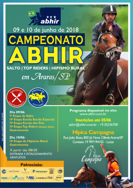 Campeonato Vista Araras Brasileiro de Hipismo
