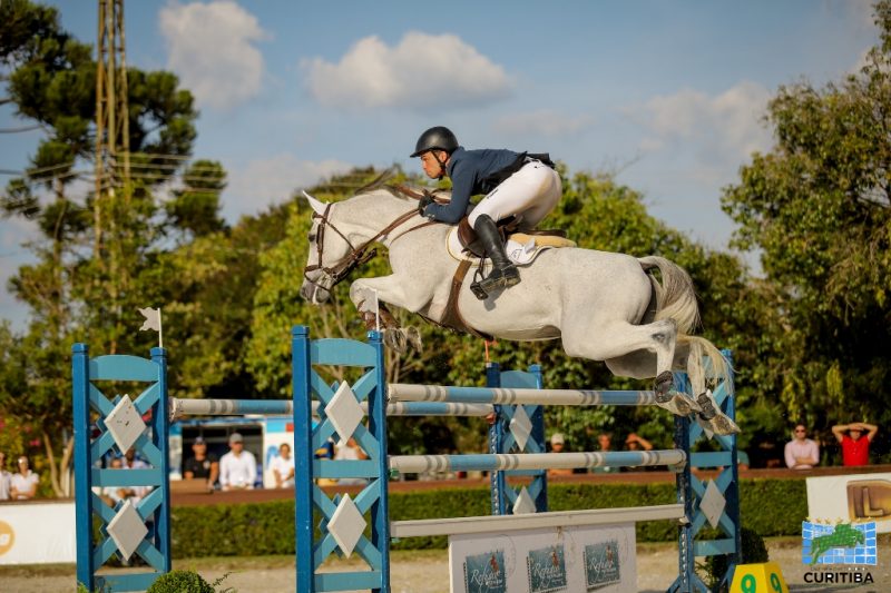 Stephan Barcha com Chevaux Unforgettable: campeão do GP World Cup (Luis Ruas)