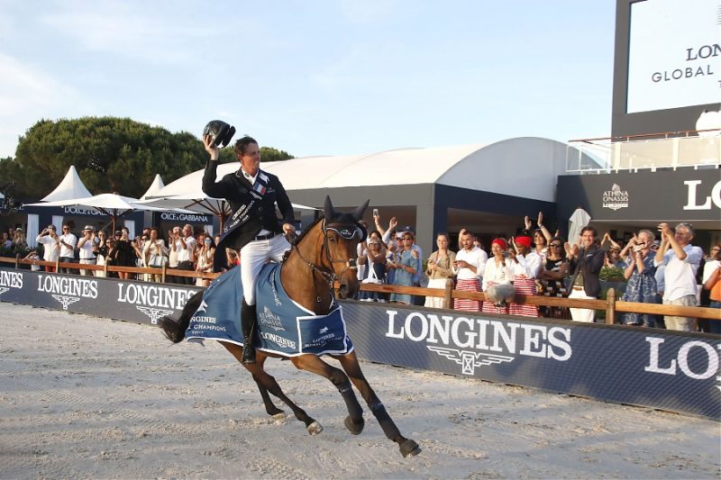 Ben Maher (GBR) on Winning Good triumph in the LGCT Grand Prix of St Tropez, ph.Stefano Grasso, LGCT