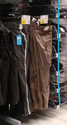 Culote de hipismo com antiderrapante de silicone, Decathlon
