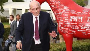 Hans Günter Winkler em evento na Alemanha em 2015 Imagem Andreas Rentz-Getty Images