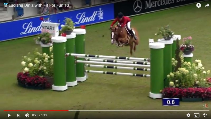 Luciana Diniz conquista 2º lugar no Grande Prémio Rolex