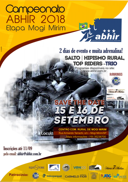 ABHIR IX Salto 2018 Mogi Mirim
