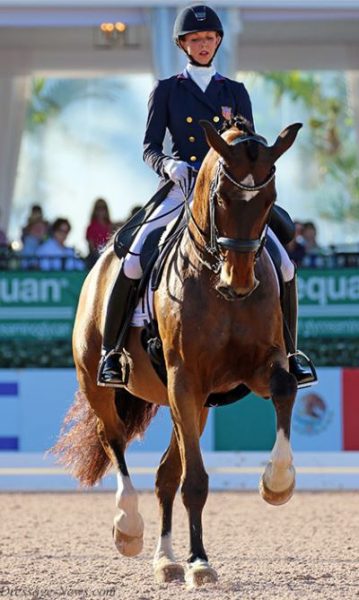 Laura Graves e Verdades 2018 Ken Braddick dressage-news