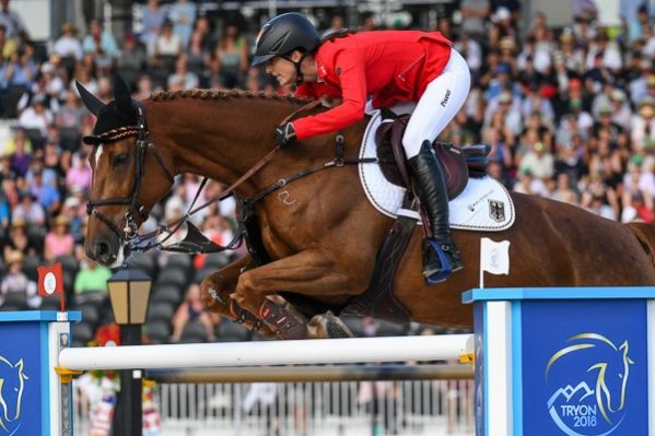 Simone Blum e DSP Alice ganham ouro individual na WEG 2018. Crédito Peter Nixon