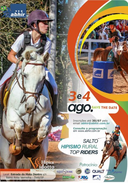 ABHIR Salto, Hipismo Rural e Top Riders em Tietê