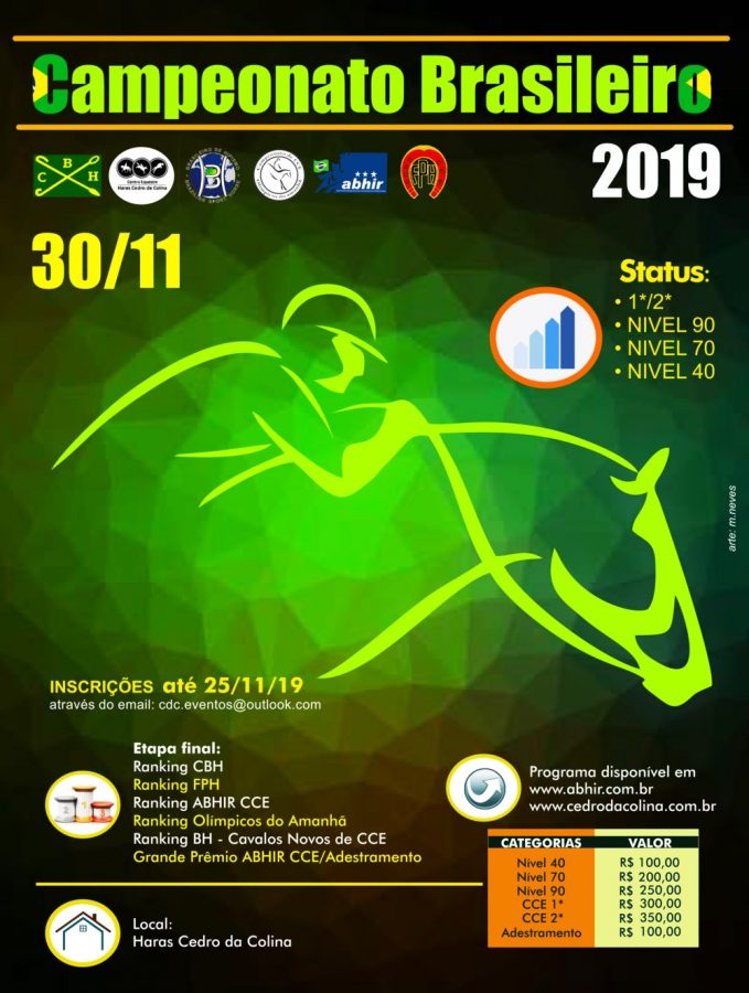 Campeonato Brasileiro de CCE, Colina - 30-11